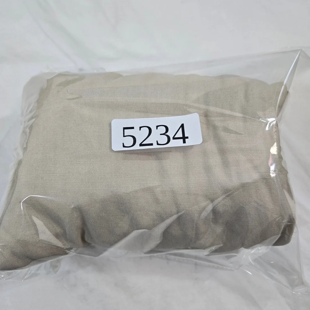 PacSun Mens Medium Baggy Cargo Pants Tan Beige Wide Leg Drawstring Skater Grunge